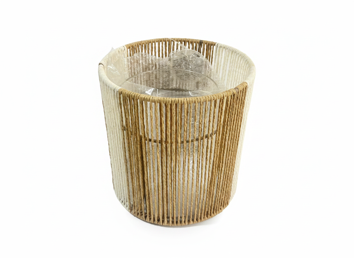 Vase Lumineux en Fonte