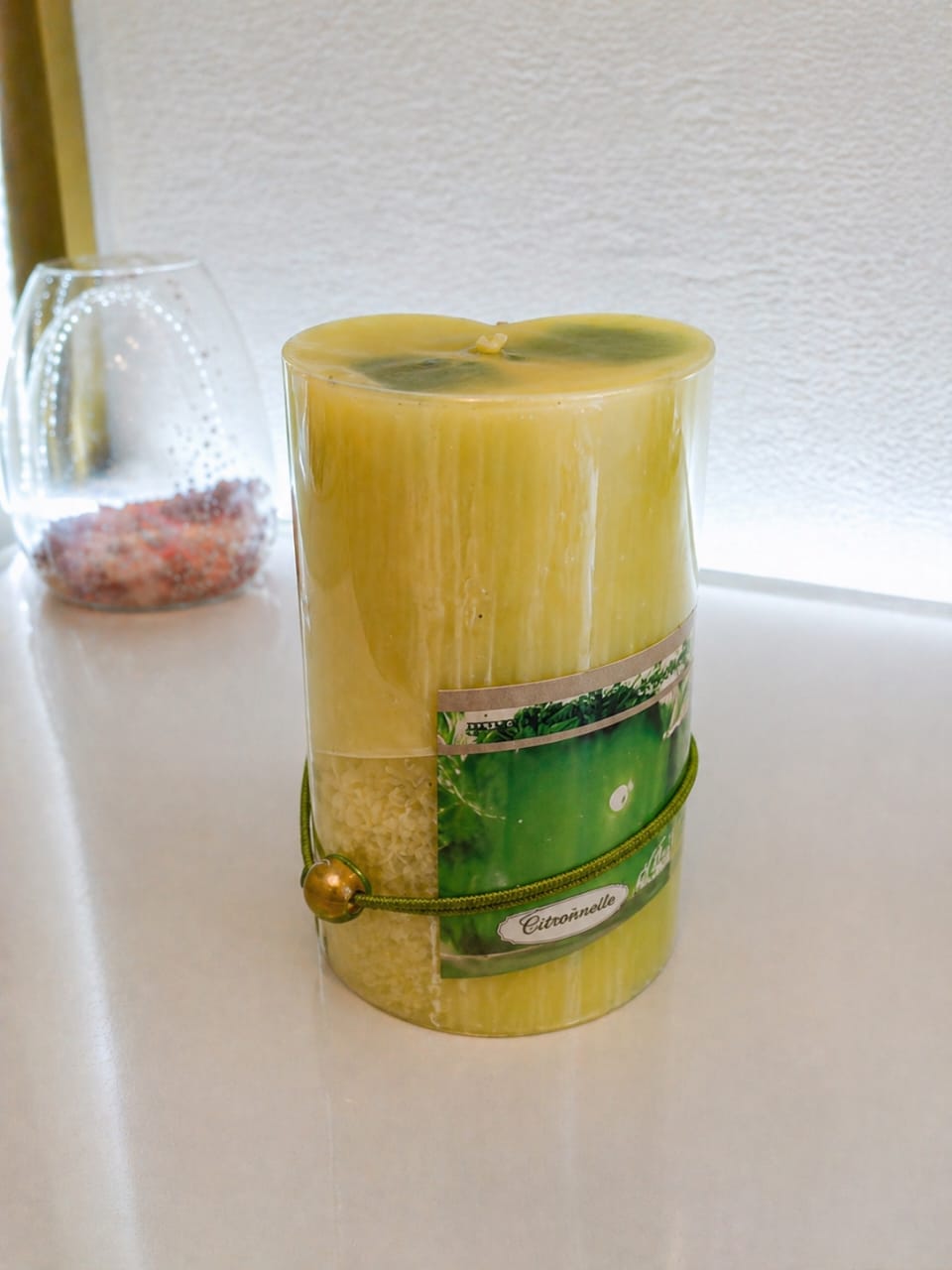 Bougie senteur pomme